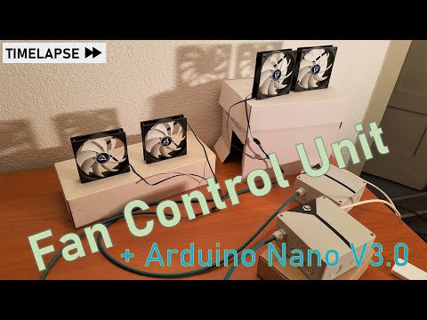 Fan Control Unit | Timelapse | Arduino
